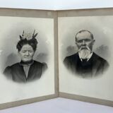 Old photos, portraits of ancestors