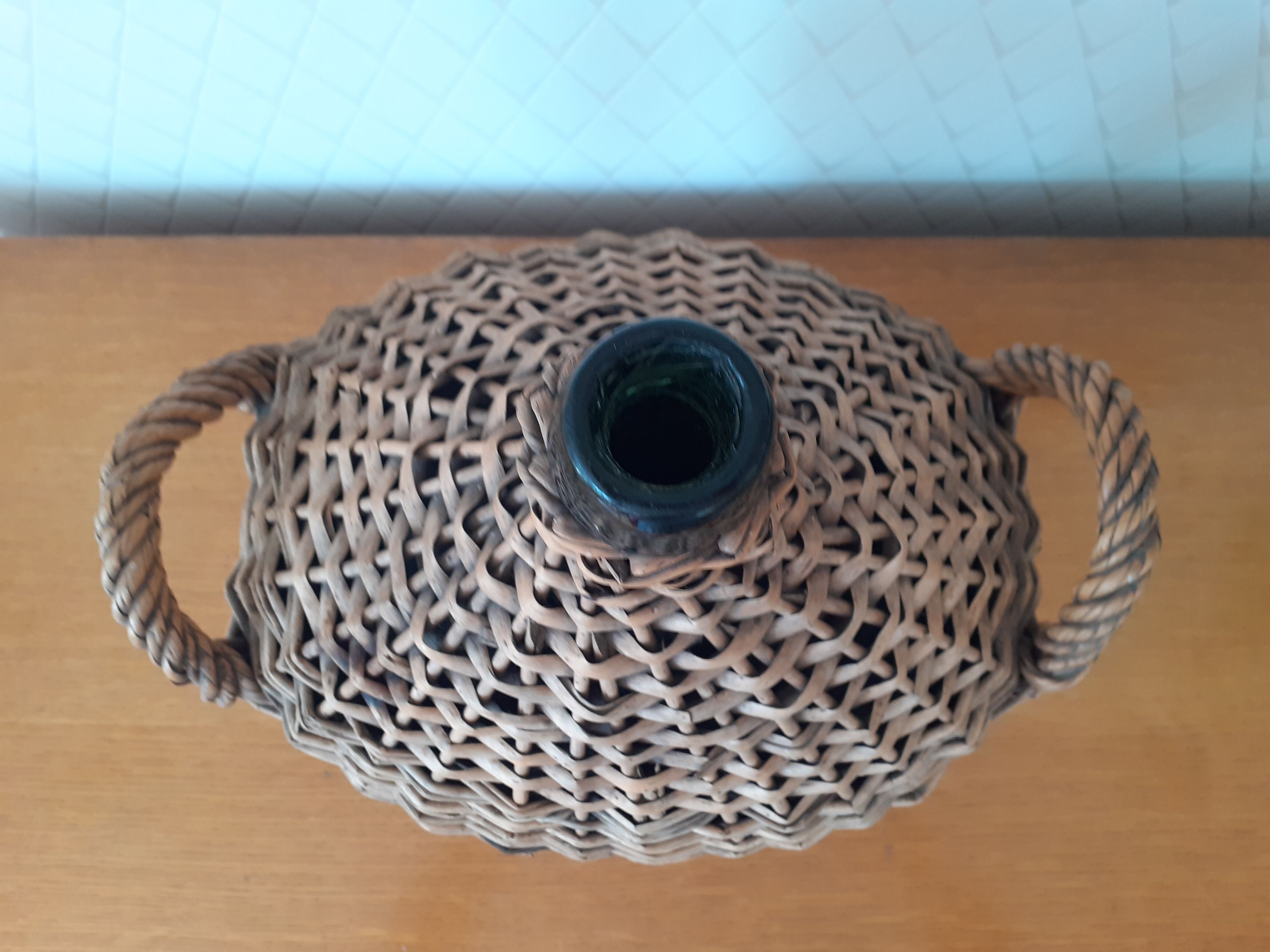 Lady Jeanne Jeanne surrounded by wicker