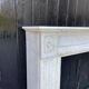 Louis XVI fireplace in Carrara marble
