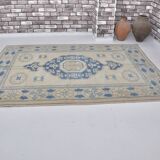 Oushak Vintage Floor Handknotted Rug sku1170