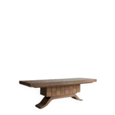 Console attributed to Tomaso Buzzi. 1960s. Italy. Oak. 240x84x74 cm.