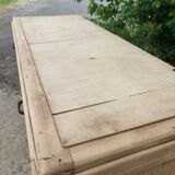 Art deco sideboard in natural wood
