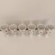 Set of 6 Mazagran porcelain mug Pillivuyt