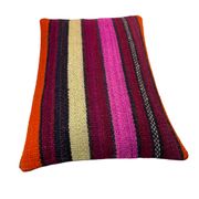 Vintage turkish kilim cushion cover, 30 x 50 cm