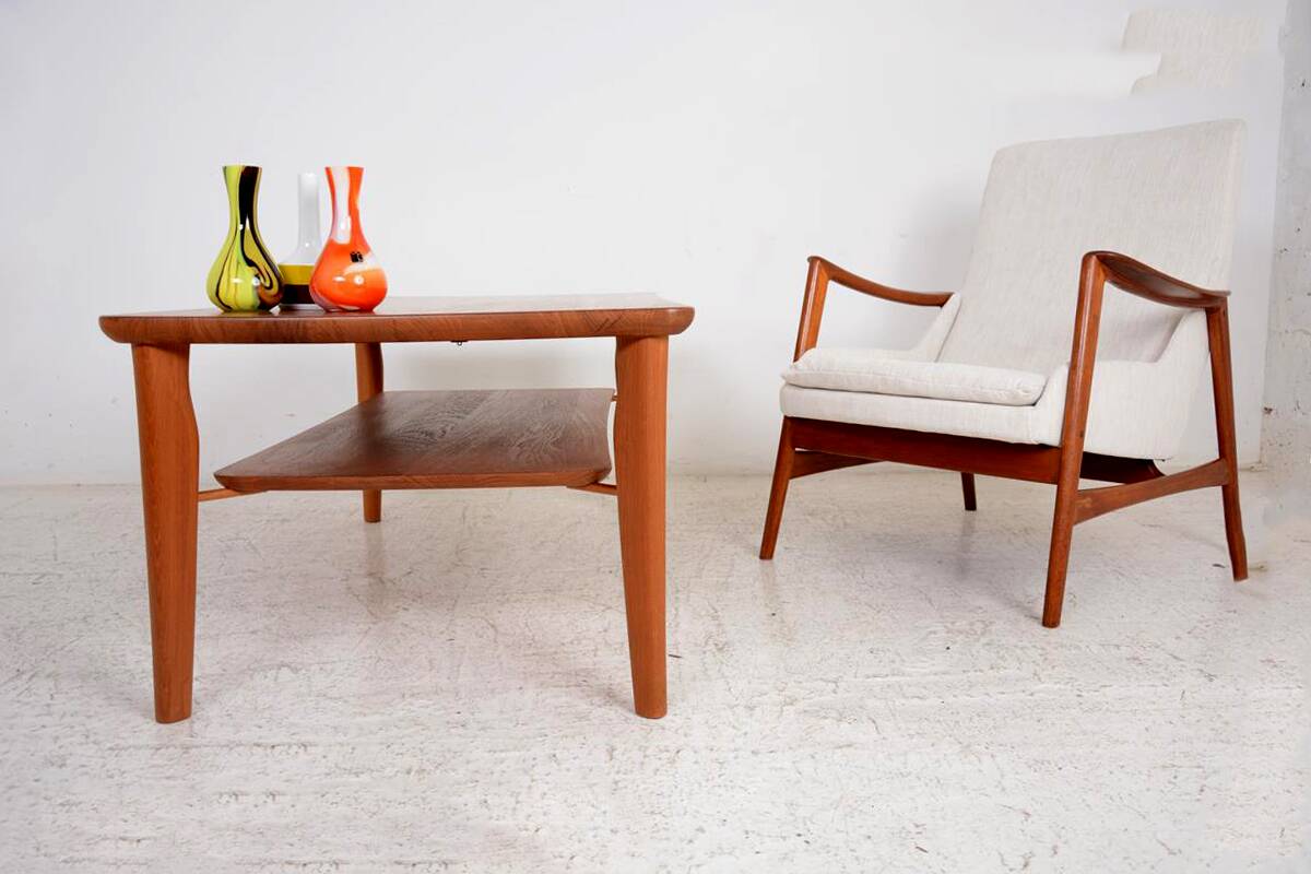 Vintage armchair by Norwegian Peter Wessel from the 1960s