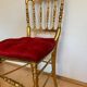 Chaise de salle à manger Chiavari italienne du 19ème siècle