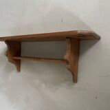 Small pine wall shelf