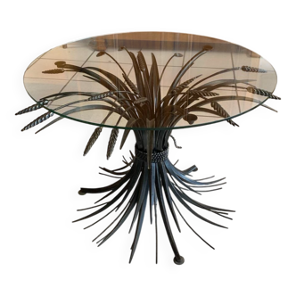 Robert Goosens CocoChanel Cornflower Coffee Table Circa 1970