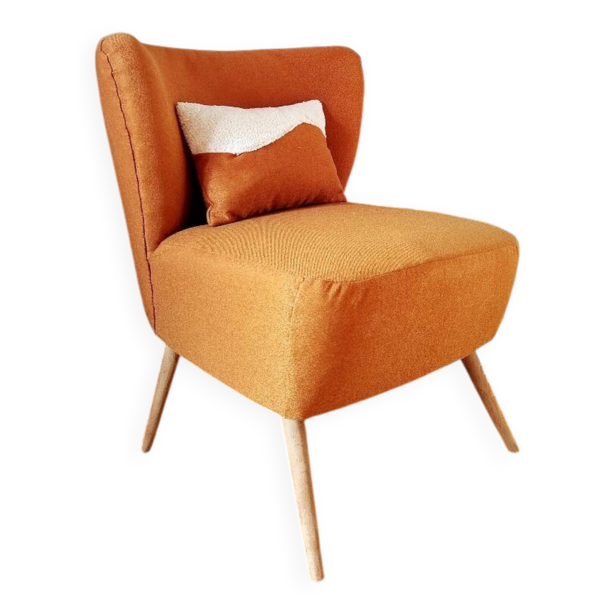 Blood orange cocktail armchair