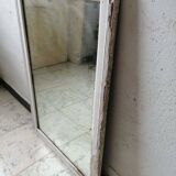 Vintage wooden mercury mirror
