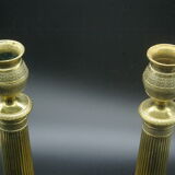 Candleholders in brass