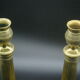 Candleholders in brass