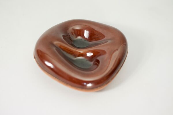 Cendrier porte pipe  édité par Longchamp France 1955