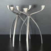 Candle holder, tripod chandelier "Spider" for De Bijenkorf, Netherlands 70's