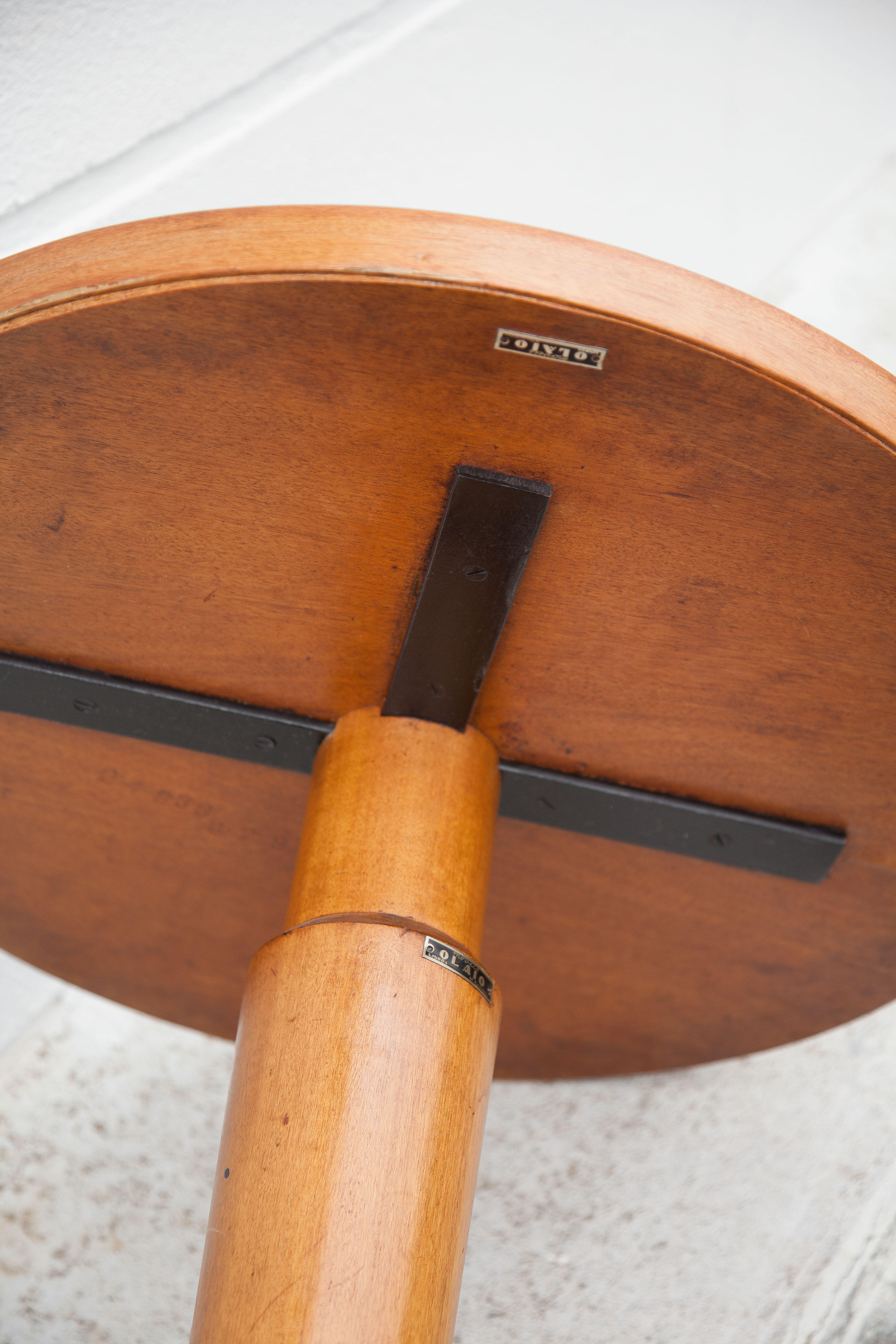 Bistro table Olaio José espinho, table 60s, side table, kitchen, patio, Portugal, vintage