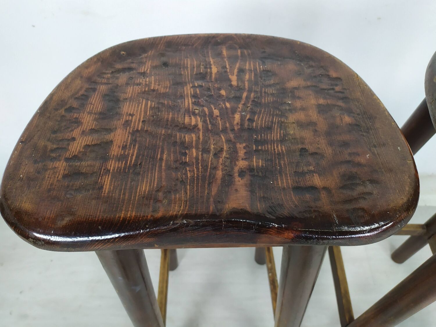 Brutalist bar stools