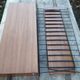 Vintage modular shelf and drawers in teak veneer and black metal, Nisse Strinning, 60s