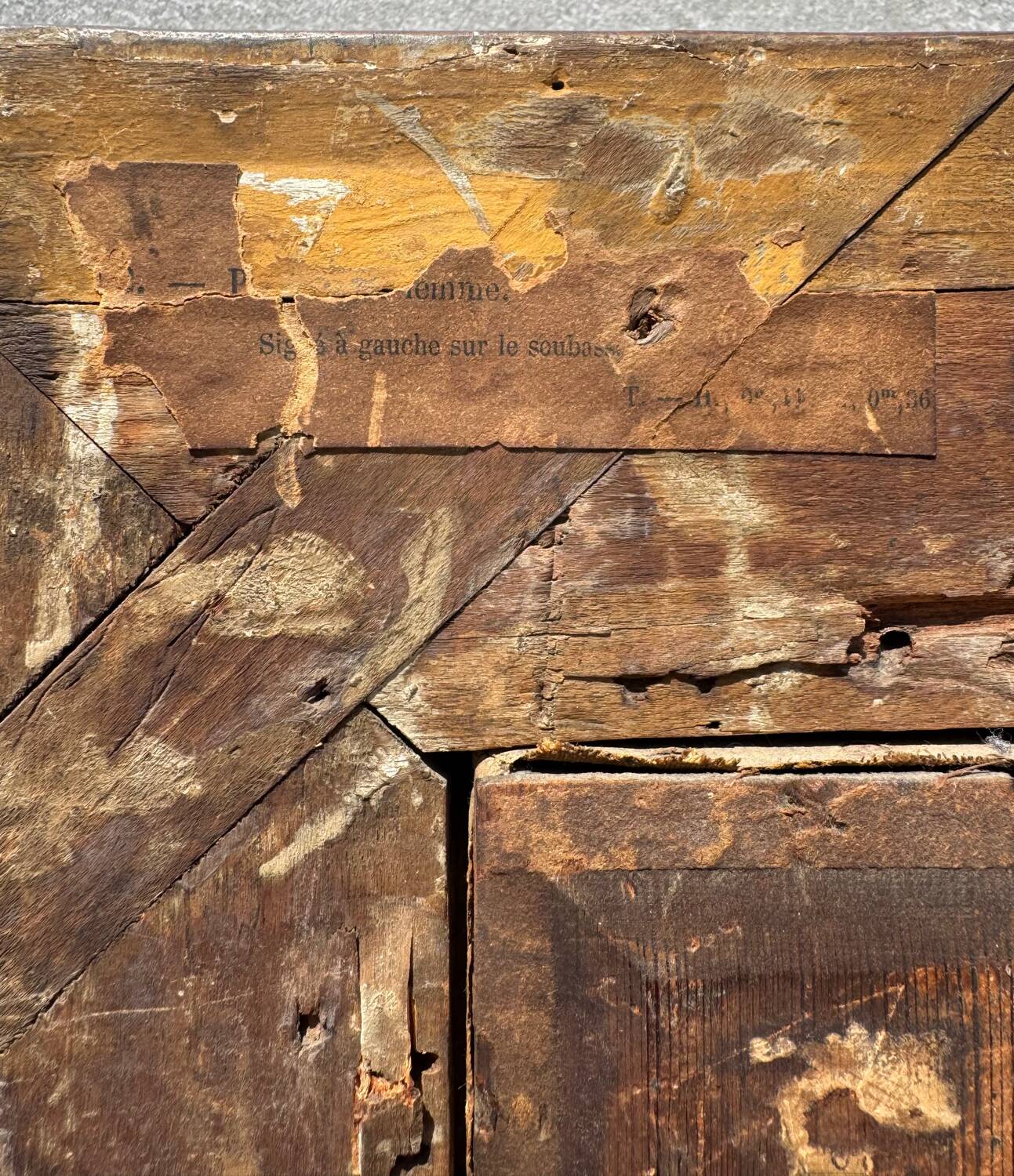 Antique painting, portrait of a gallant woman signed early 18th century