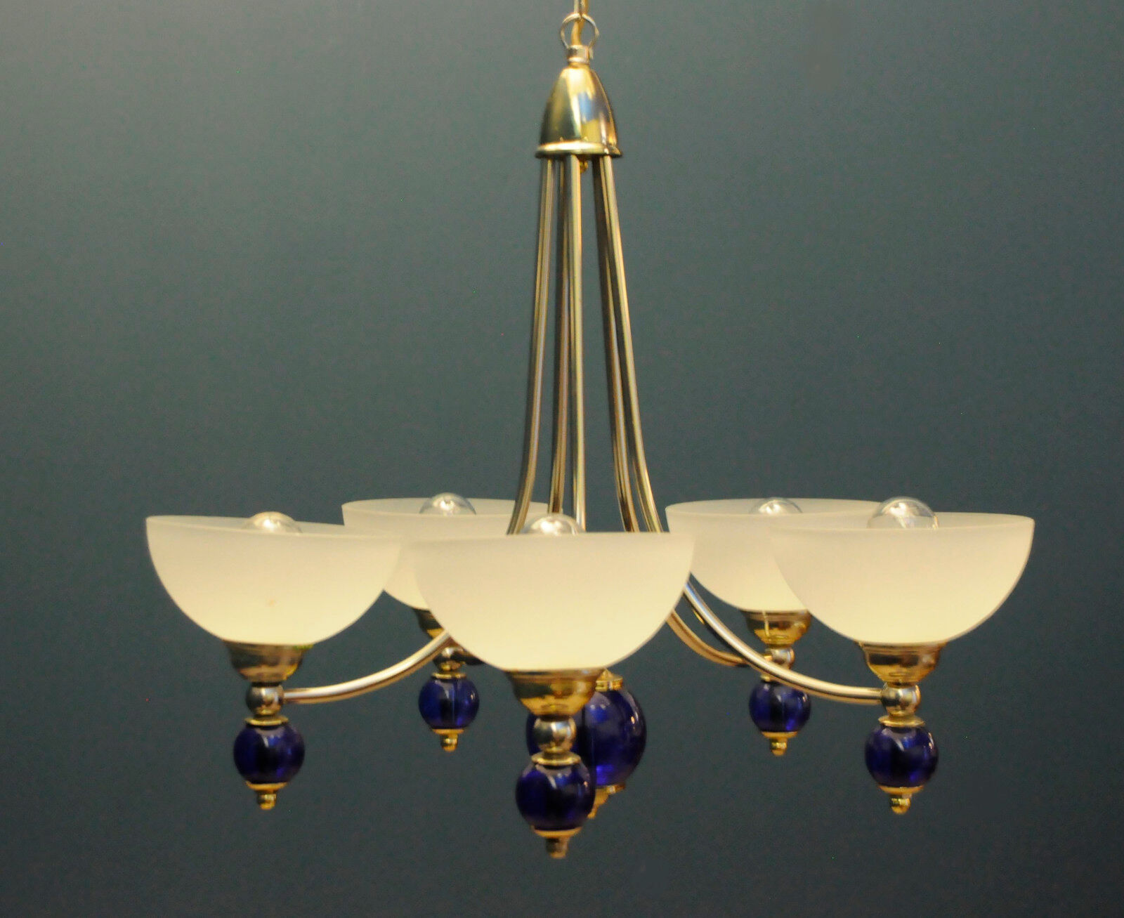 Italian chandelier signed