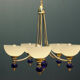 Italian chandelier signed