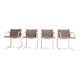 Set of 4 Circle chairs by Boonzaaijer for Metaform, 1980s