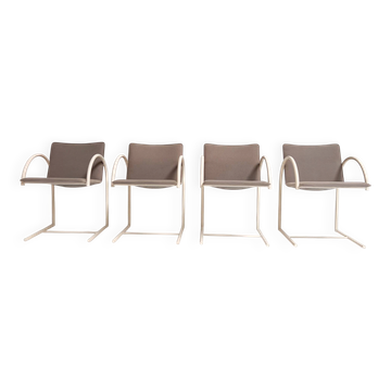 Set of 4 Circle chairs by Boonzaaijer for Metaform, 1980s