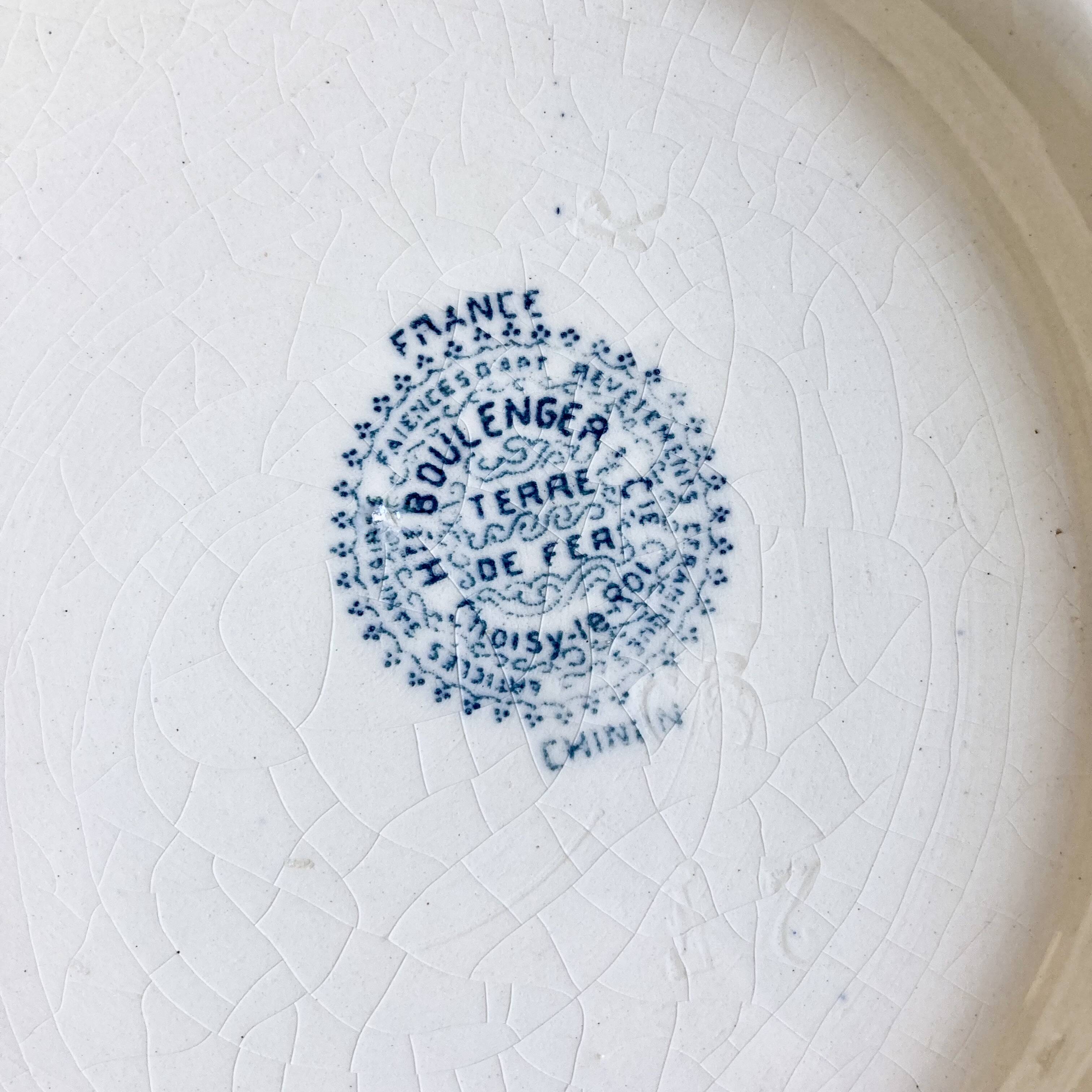 Choisy le Roi iron clay soup tureen