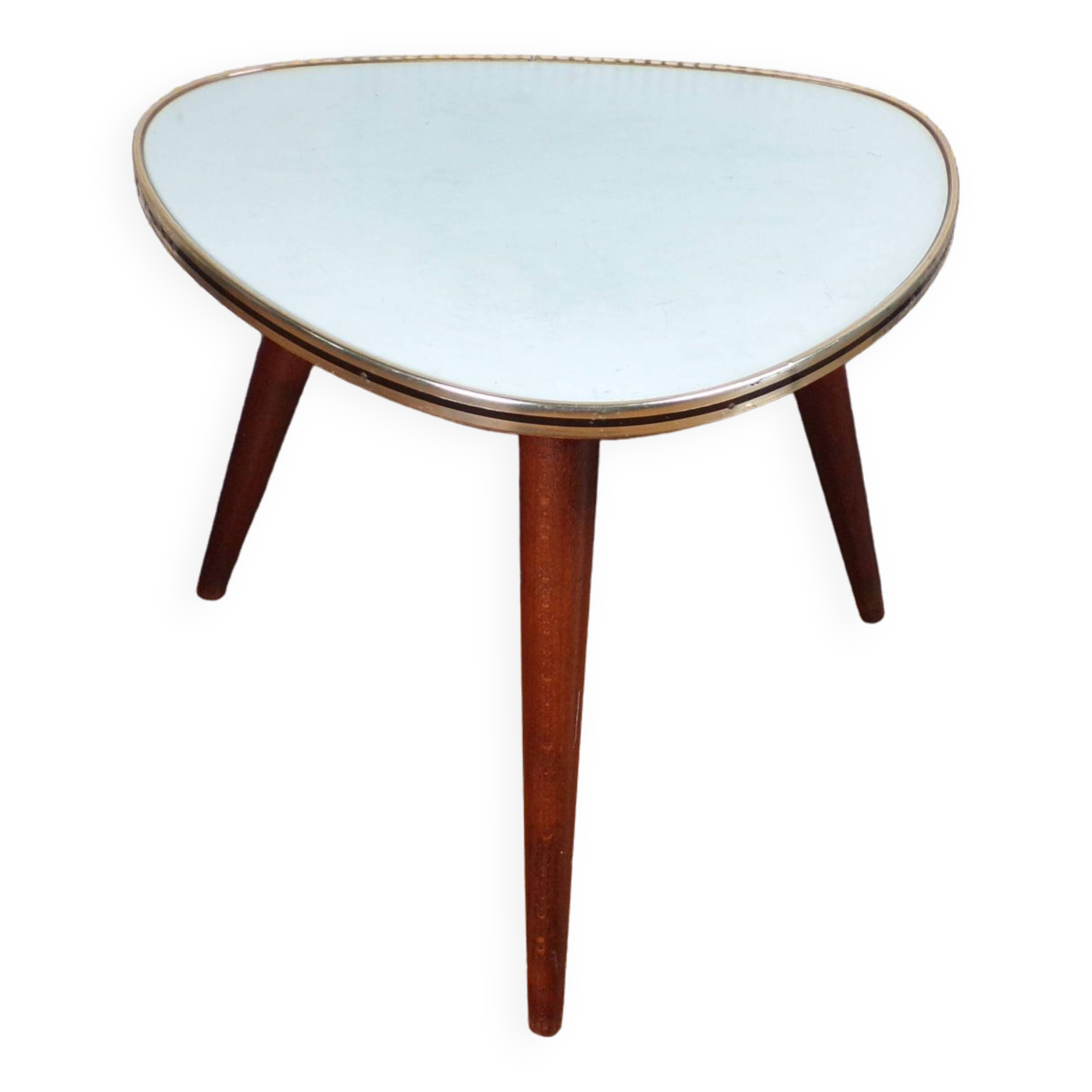 Formica tripod plant holder table