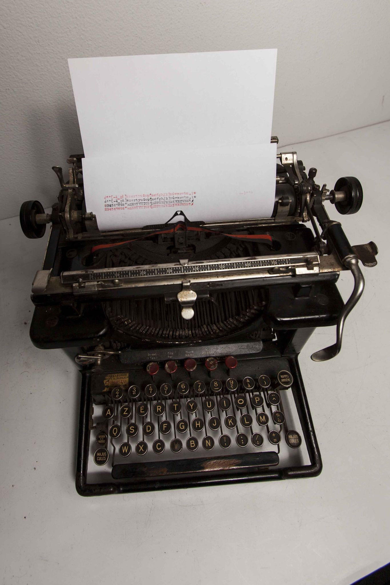 Remington standard typewriter N°10 of 1909 #RA75079 functional