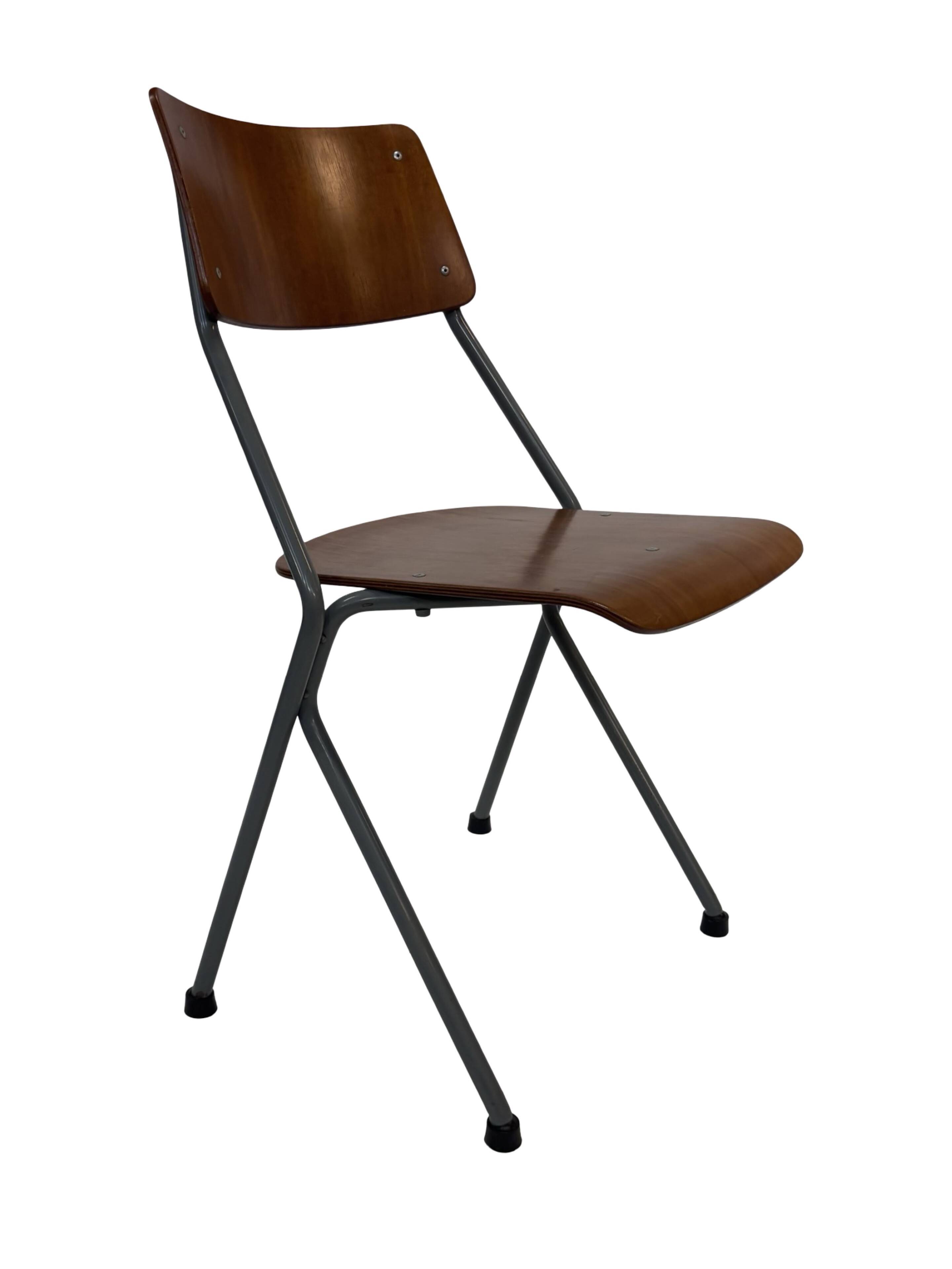 Vintage chair by Ahrend Cirkel 1960s minimalist Dutch design