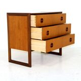 Teak chest of drawers 'Domino', Arne Wahl-Iversen, Möbel-Ikéa, Sweden, 1960