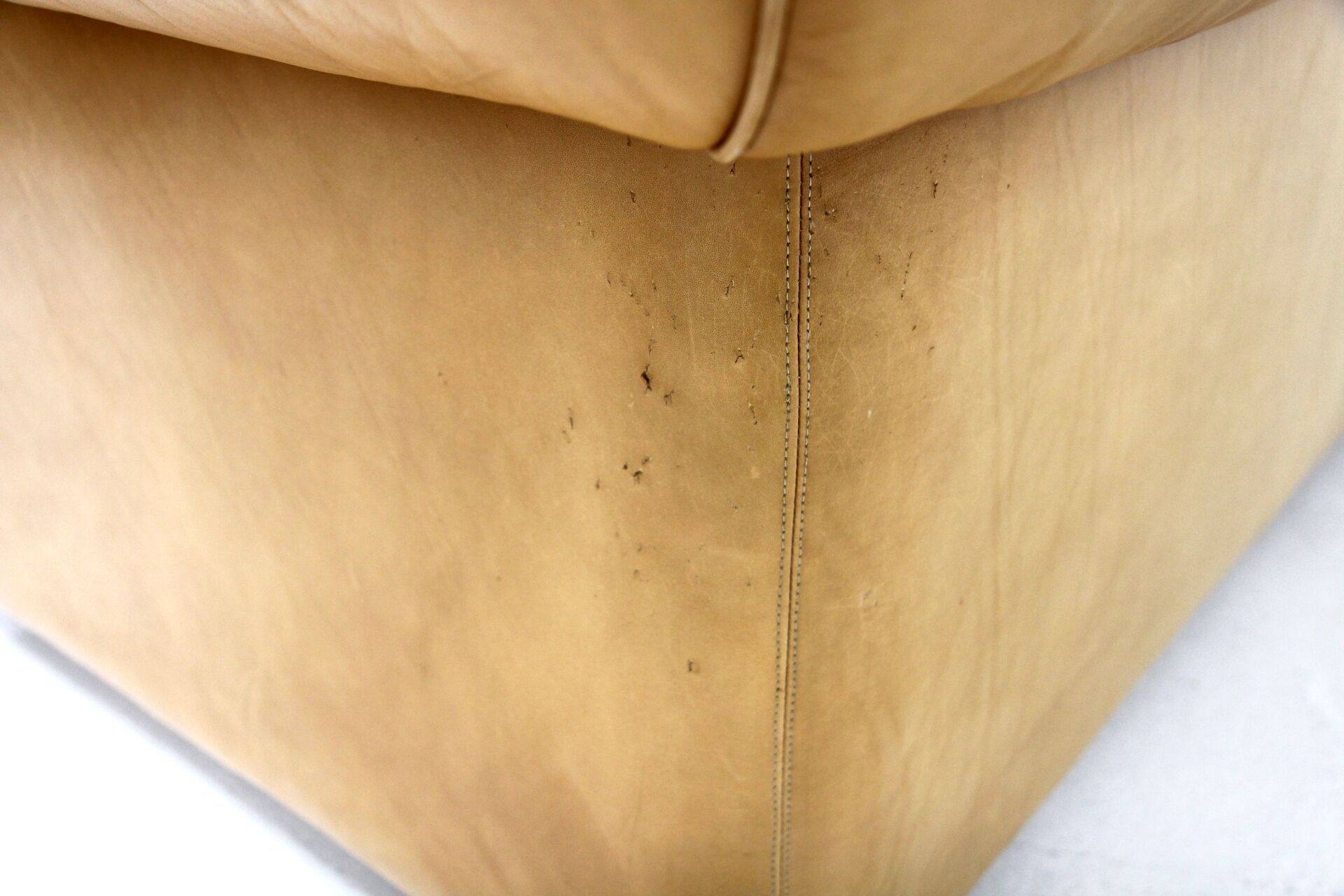 Scandinavian leather sofa "Reton", DUX, Sweden, 1960