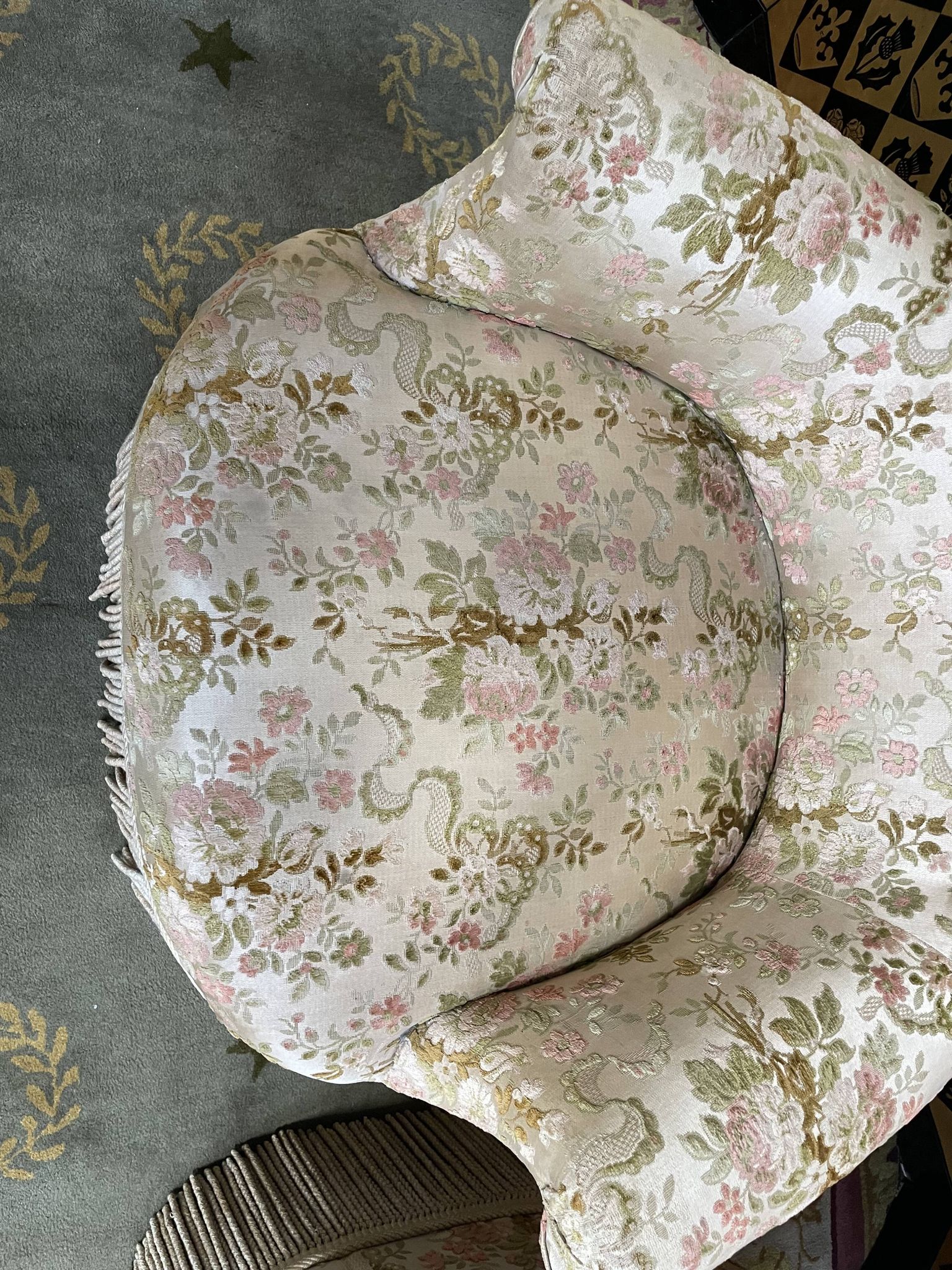 Paire de fauteuils chauffeuses Napoléon III