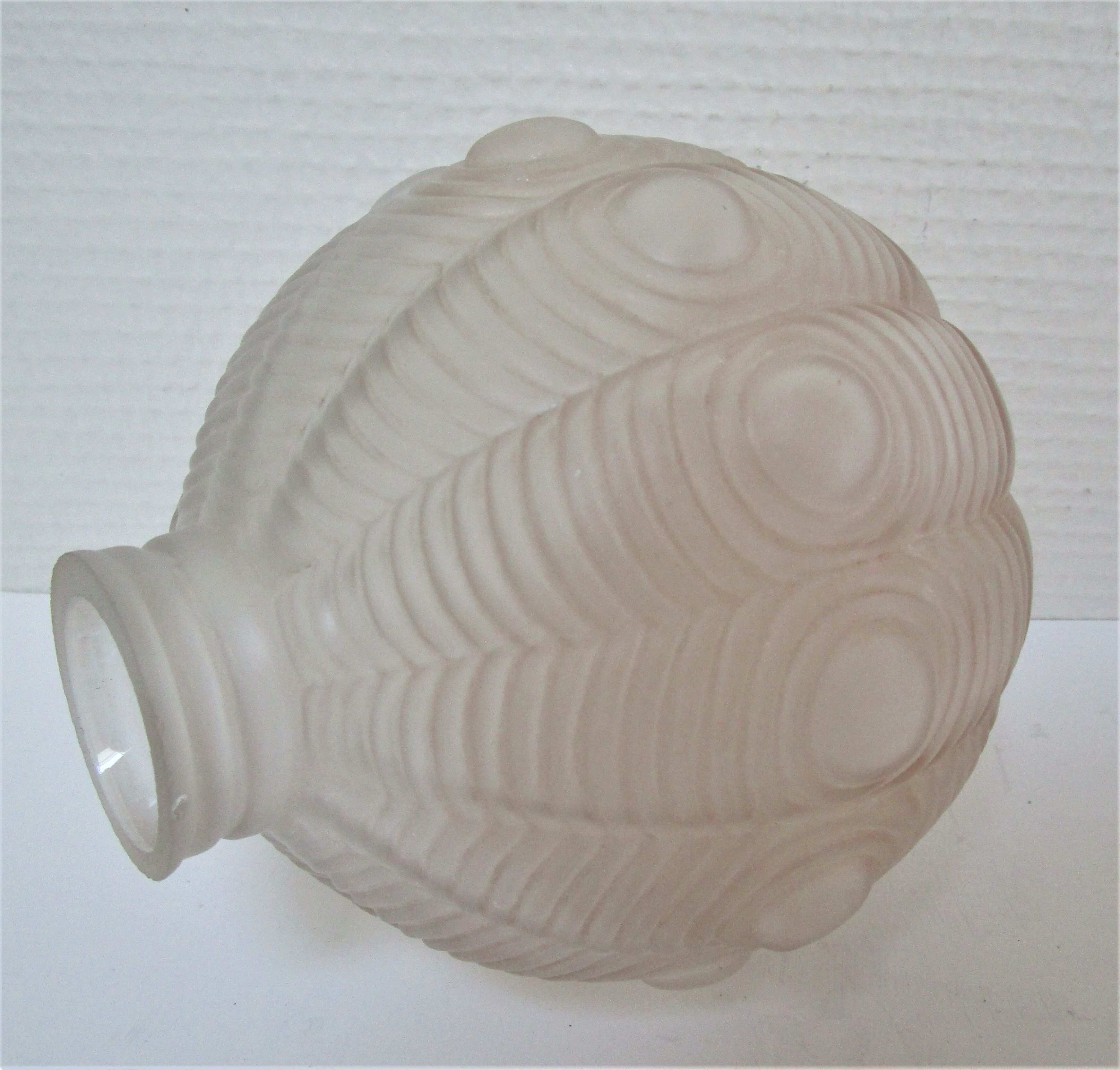 Art deco ball vase etale, 1930s