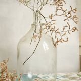 Set de 2 dames-Jeannes en verre moulé