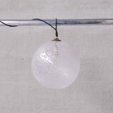 Italian Mid-Century 'Lava' Murano Glass Pendant Light