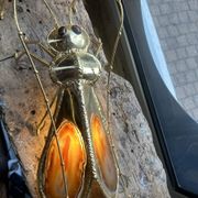 Henri Fernandez - Pair of Sauterelles model lamps or wall lights