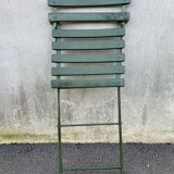 Chaise pliante à lattes