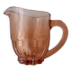 Rosaline glass pitcher - 1950s - Made in France
