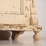 Petite armoire blanche ancienne (vers 1920) #51