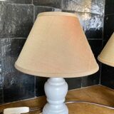 Paire lampes de chevet