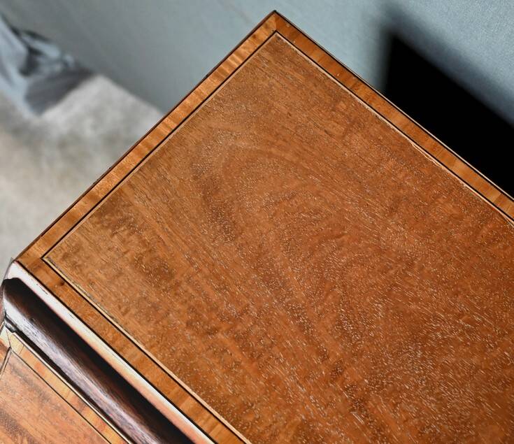 English Scriban in Mahogany – Early 20th Century