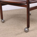 Brazilian service, 2 reversible trays Rosewood and Formica, Cantù Móveis for Interiores.