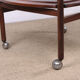 Brazilian service, 2 reversible trays Rosewood and Formica, Cantù Móveis for Interiores.