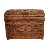 Braided wicker trunk