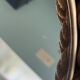 Round mirror in vintage rope 60