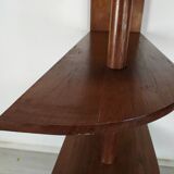 Oak shelf art deco style