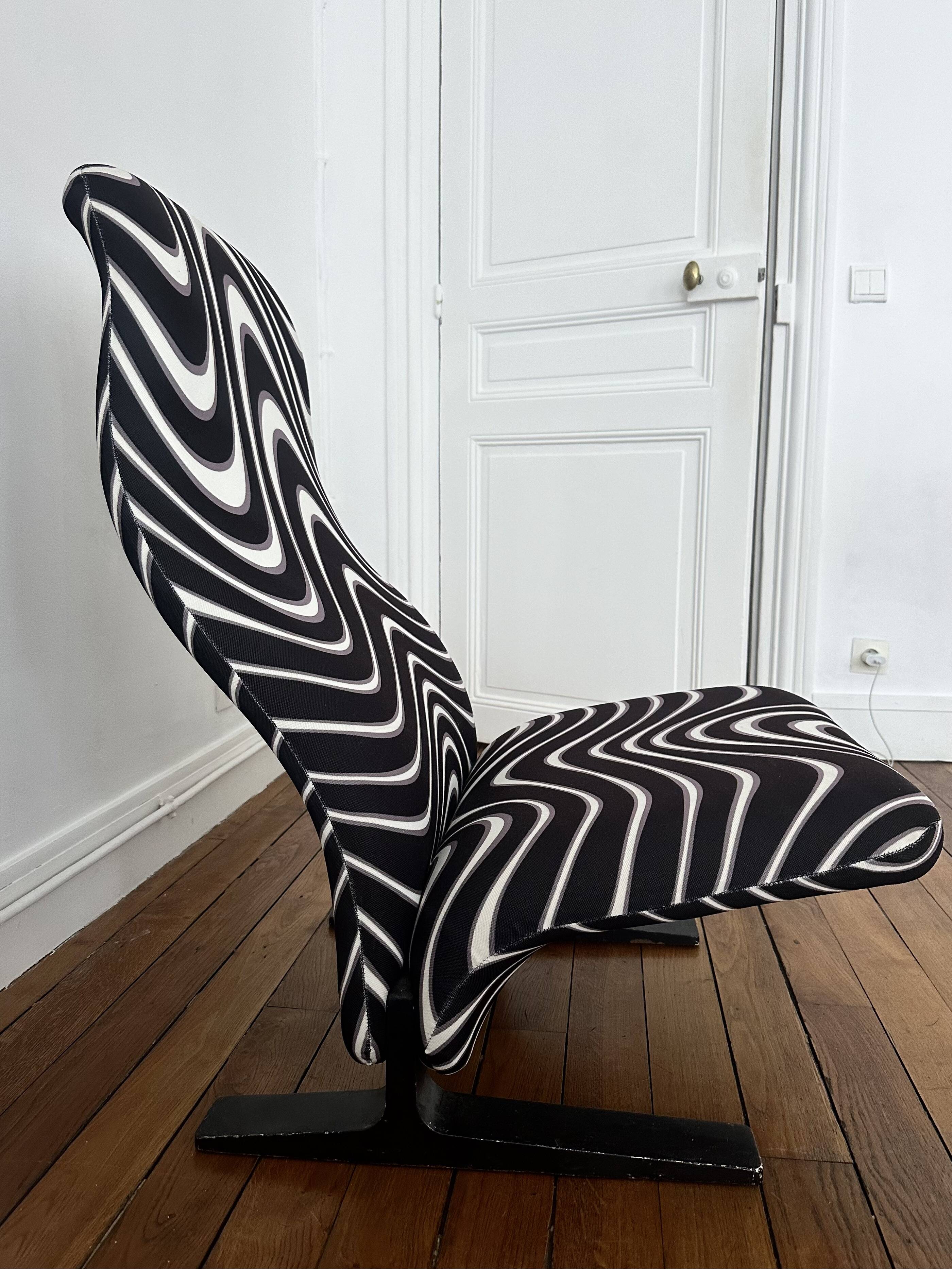 Armchair concorde F780 by Pierre Paulin for Artifort, 1966