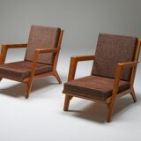 Elmar Berkovich's Modernist Chairs Pair - 1950s