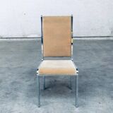 Italian Hollywood Regency Style Modernist Dining Chairs, 1970s, Set of 6